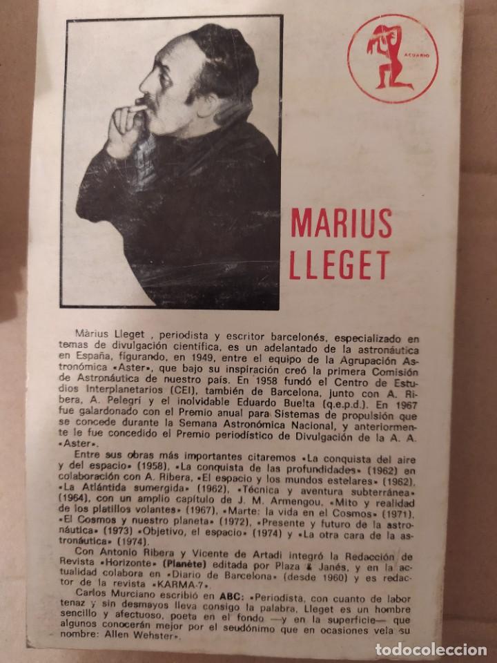 Libros de segunda mano: NOSOTROS LOS EXTRA TERRESTRES MARIUS LLEGET DESCATALOGADO - Foto 2