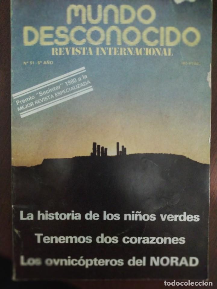 Libros de segunda mano: MUNDO DESCONOCIDO 51 5&ordm; A&Ntilde;O - Foto 1