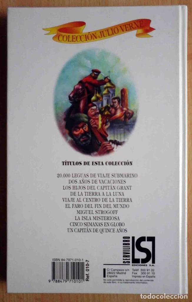 Libros de segunda mano: Colecci&oacute;n Julio Verne - Miguel Strogoff - Servilibro - Foto 3