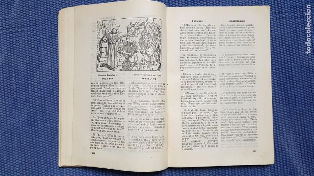 Libros de segunda mano: Historia Sagrada en dialecto Pem&oacute;n (lengua Caribe) - Foto 2