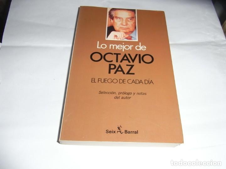 Libros de segunda mano: Lo mejor de Octavio Paz, Seix Barral - Foto 1
