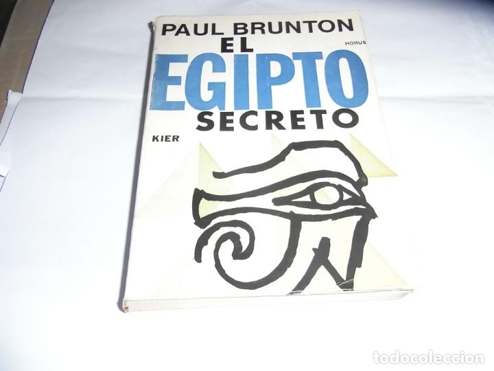 Libros de segunda mano: Paul Brunton, El egipto secreto, KIER - Foto 1