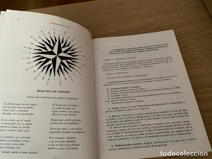 Libros de segunda mano: PATRONES DE YATE - JOSE DE SIMON QUINTANA - 1997 - Foto 4