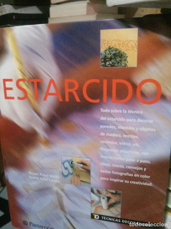 Libros de segunda mano: ESTARCIDO, TECNICAS DECORATIVAS, PARRAMON - Foto 1