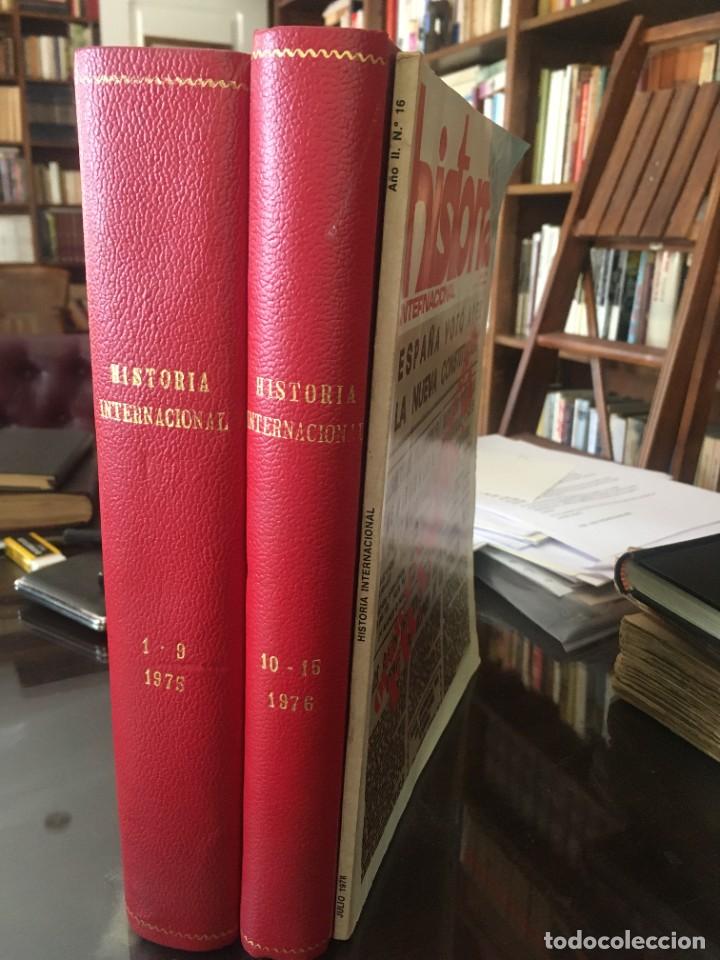 Libros de segunda mano: Revista Historia Internacional ( Numeros 1 a 16 ) 1975-1976