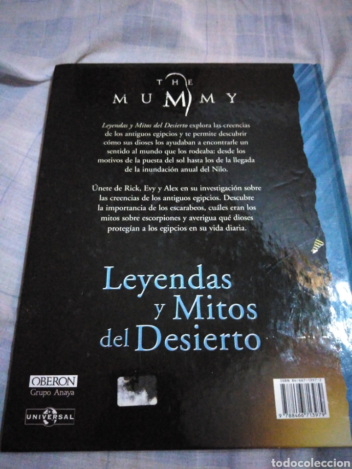 Libros de segunda mano: The mummy leyendas y mitos del desierto - Foto 2 - 219122500
