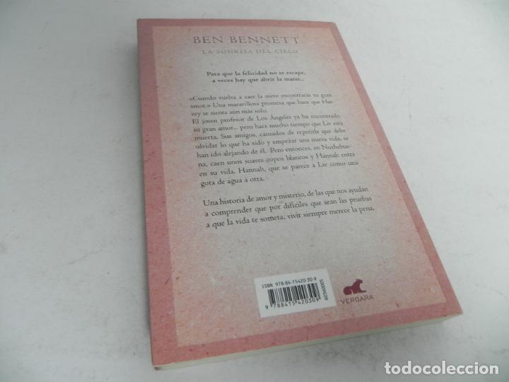 Libros de segunda mano: LA SONRISA DEL CIELO (BEN BENNETT) VERGARA-2012 - Foto 4