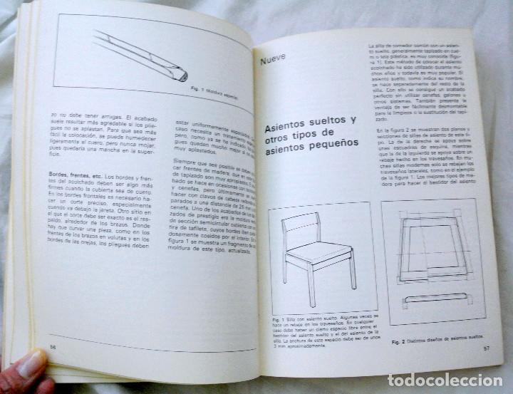 Libros de segunda mano: Libro Vintage: Practica del tapizado, C. Howes, CEAC 1980 - Foto 6