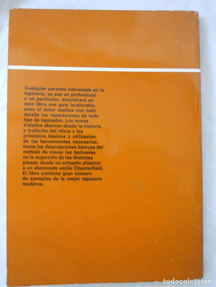 Libros de segunda mano: Libro Vintage: Practica del tapizado, C. Howes, CEAC 1980 - Foto 7