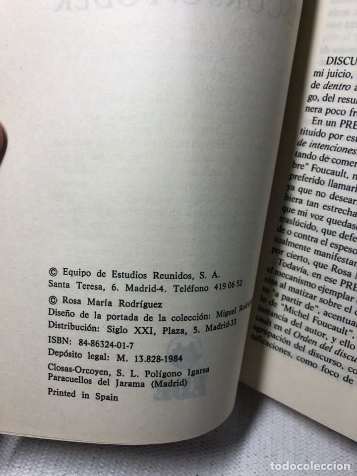 Libros de segunda mano: DISCURSO/PODER - ROSA MARIA RODRIGUEZ - ED. EDE - Foto 2