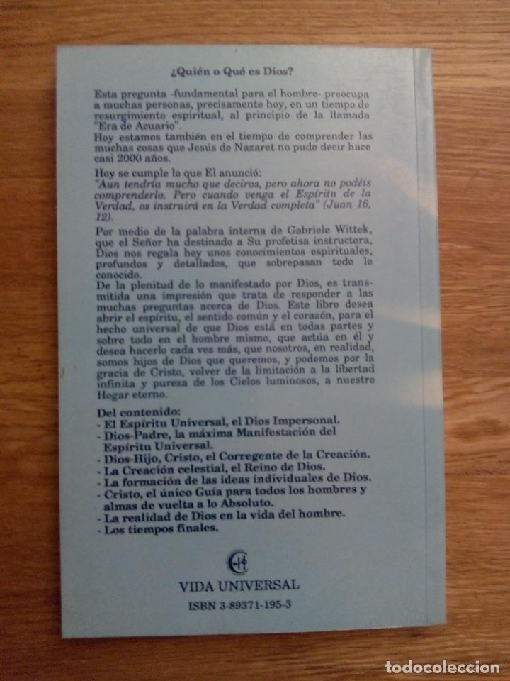 Libros de segunda mano: EL DIOS IMPERSONAL Y EL PERSONAL &iquest;QUI&Eacute;N O QU&Eacute; ES DIOS? - Foto 2