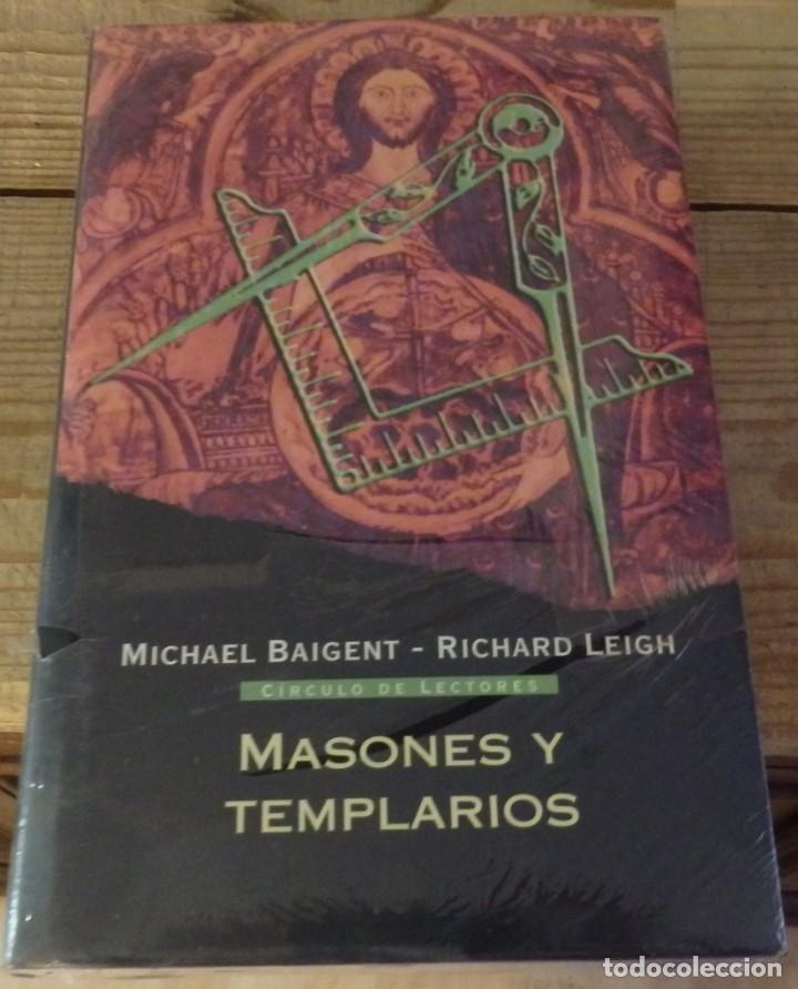 Libros de segunda mano: MASONES Y TEMPLARIOS, DE MICHAEL BAIGENT Y RICHARD LEIGH. PRECINTADO. SIN USAR. - Foto 1