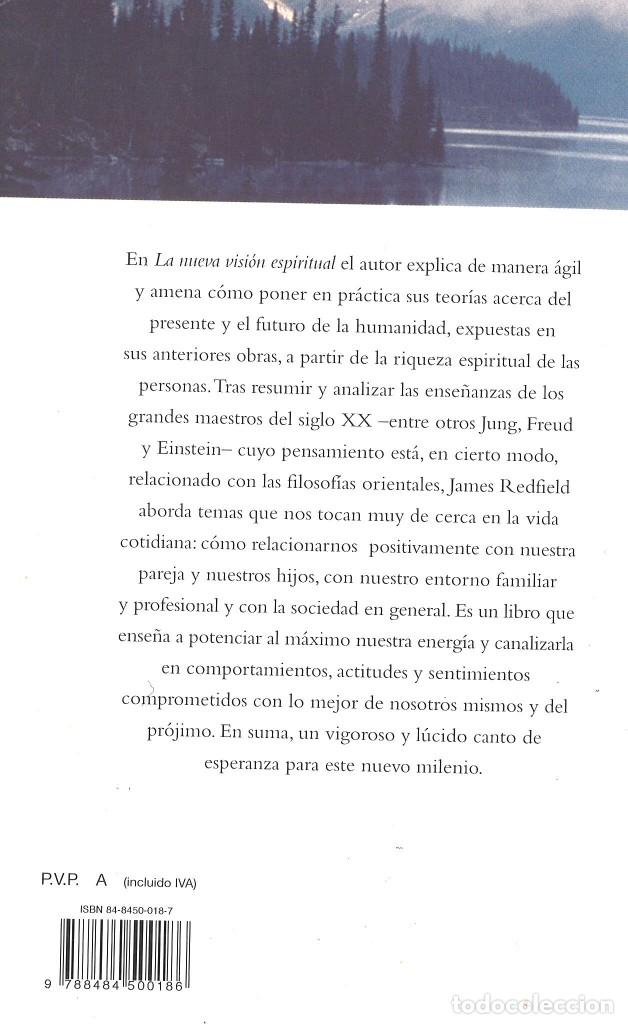 Libros de segunda mano: La nueva visi&oacute;n espiritual. James Redfield. 2000 - Foto 2