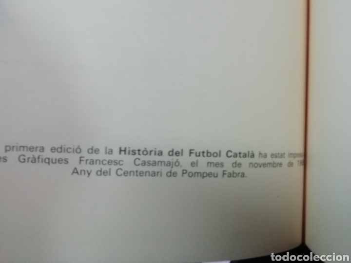 Libros de segunda mano: Historia del f&uacute;tbol catala - Foto 20