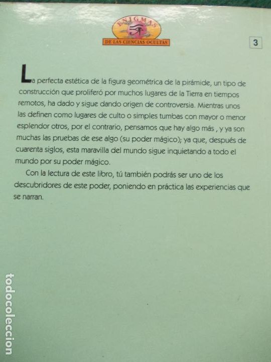 Libros de segunda mano: EL PODER MAGICO DE LAS PIRAMIDES - Foto 2
