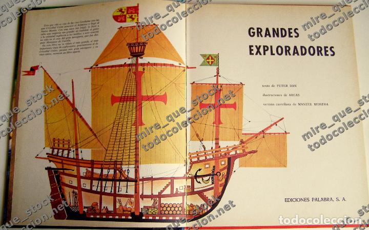 Libros de segunda mano: GRANDES EXPLORADORES - EDICIONES PALABRA - 1971 - Foto 3
