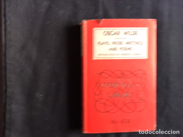 Libros de segunda mano: Oscar Wilde. Plays, prose, writing and poems. - Foto 1