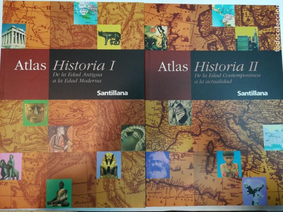 Libros de segunda mano: Atlas. Historia I y II S907AT - Foto 1