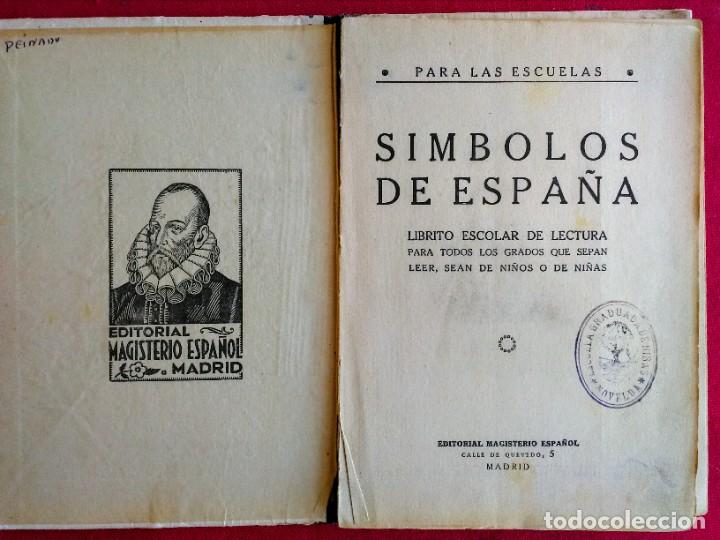 Libros de segunda mano: Libro S&iacute;mbolos de Espa&ntilde;a - Foto 3