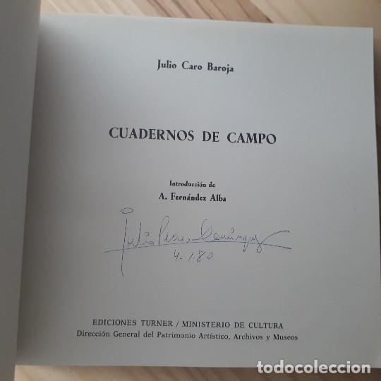 Libros de segunda mano: CUADERNOS DE CAMPO - JULIO CARO BAROJA - Foto 5