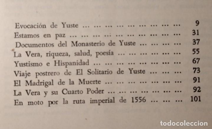 Libros de segunda mano: LIBRO. YUSTE, EDITADO POR LOS CABALLEROS DEL MONASTERIO DE YUSTE. - Foto 9