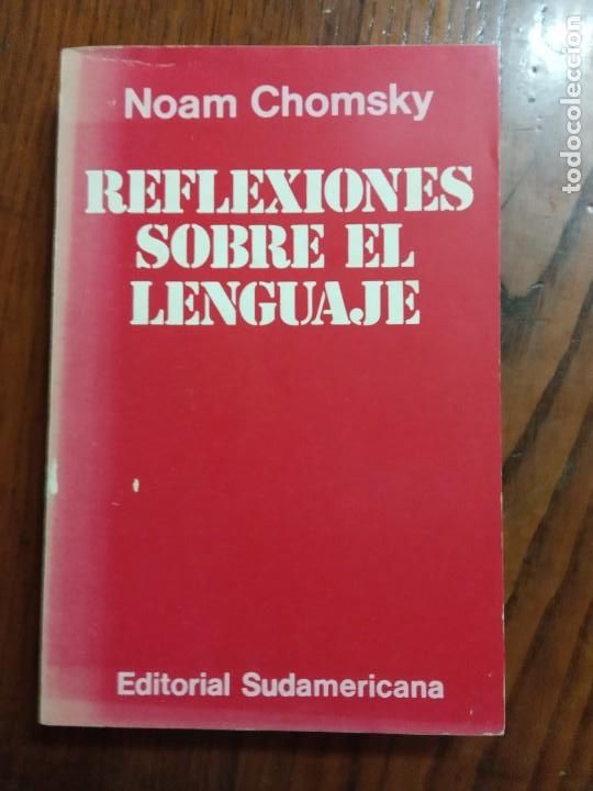 Libros de segunda mano: Reflexiones sobre el lenguaje- Noam Chomsky. - Foto 1