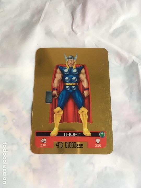 Libros de segunda mano: 33. CROMO MARVEL H&Eacute;ROES THOR - Foto 1
