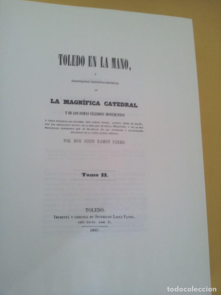 Libros de segunda mano: SIXTO RAMON PARRO - TOLEDO EN LA MANO (2 TOMOS) - FACS&Iacute;MIL 1978 - Foto 10