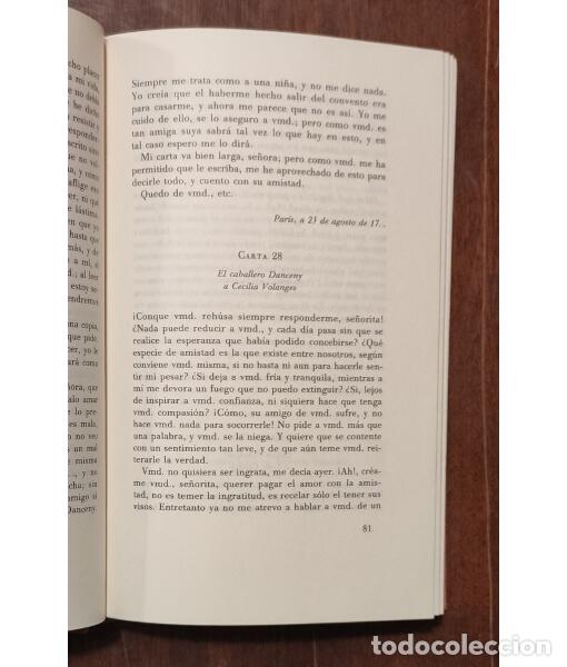 Libros de segunda mano: LAS AMISTADES PELIGROSAS. CHODERLOS DE LACLOS, Pierre. C&iacute;rculo de Lectores. 1990. - Foto 3