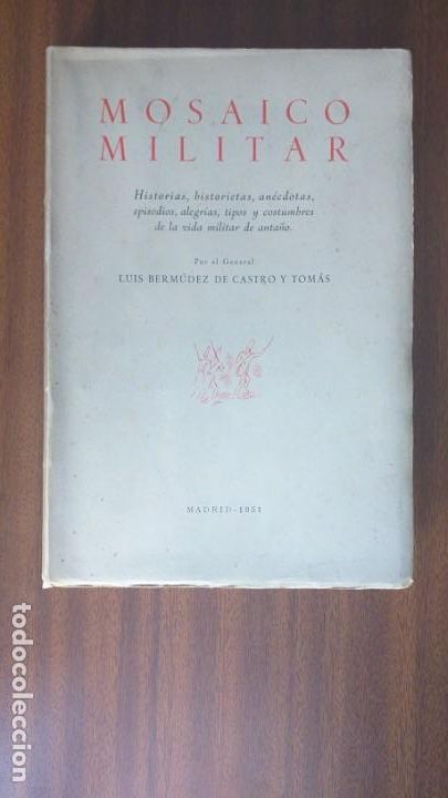 Libros de segunda mano: Mosaico militar --- L. Berm&uacute;dez de Castro - Foto 1