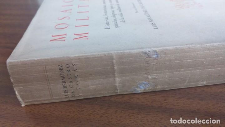 Libros de segunda mano: Mosaico militar --- L. Berm&uacute;dez de Castro - Foto 3