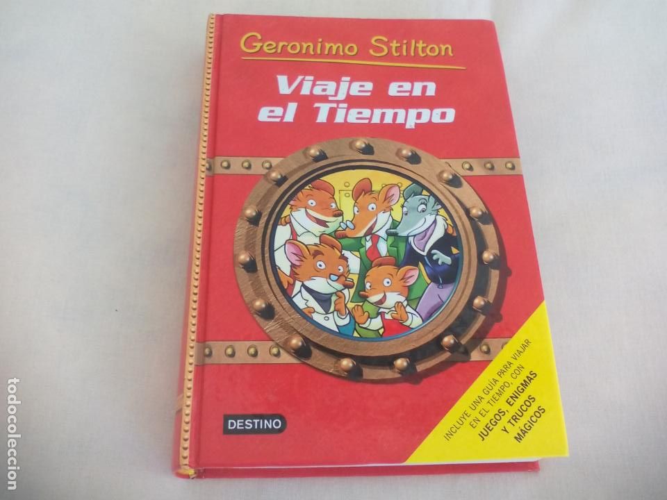 Libros de segunda mano: GERONIMO STILTON VIAJE EN EL TIEMPO EDITORIAL DESTINO 2008 - Foto 1
