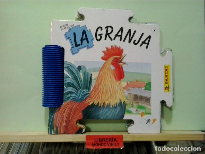 Libros de segunda mano: LMV - El puzle de la natura, la granja, Panini. Texto en catalan - Foto 1
