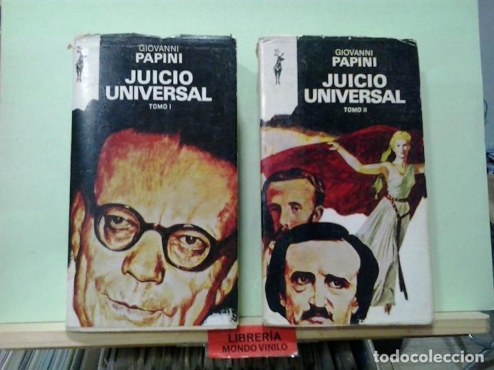 Libros de segunda mano: LMV - Juicio universal, tomos 1 y 2. Giovanni Papini - Foto 1
