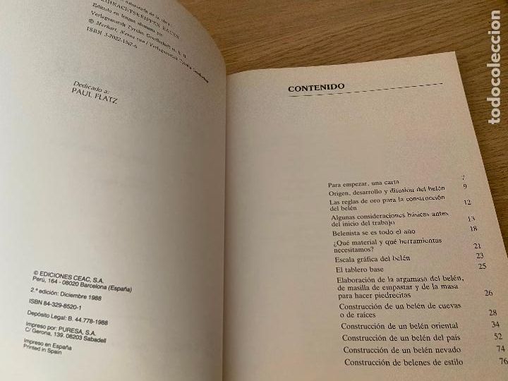 Libros de segunda mano: COMO HACER BELENES - CEAC - 1988 - Foto 2