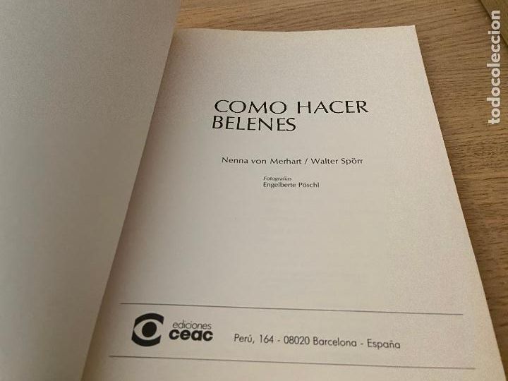 Libros de segunda mano: COMO HACER BELENES - CEAC - 1988 - Foto 3