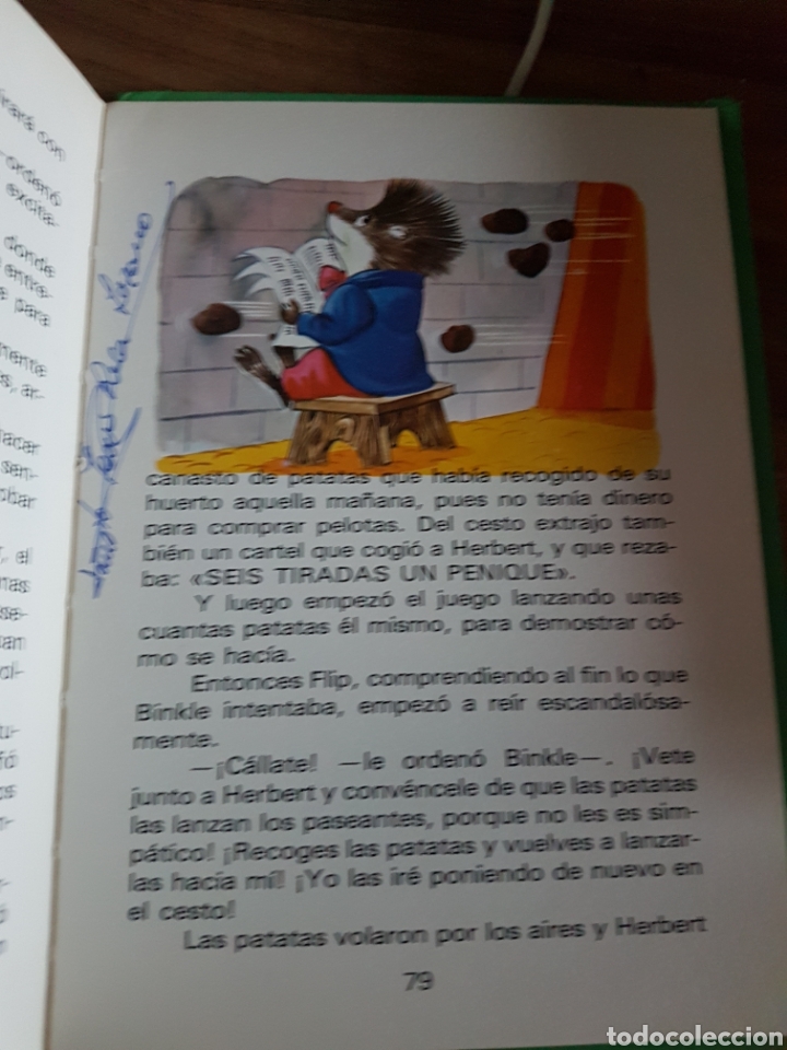 Libros de segunda mano: Las aventuras de Binkle y flip Enid Blyton - Foto 2