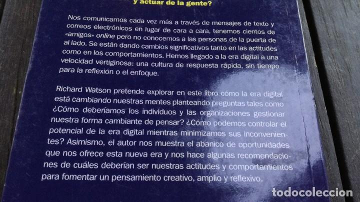 Libros de segunda mano: MENTES DEL FUTURO - RICHARD WATSON - UVIECVERSA AB-102 - Foto 3