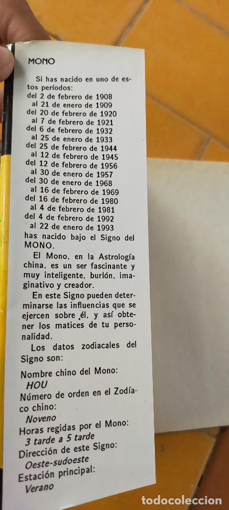 Libros de segunda mano: MONO - HOROSCOPO CHINO - IBERLIBRO X204 - Foto 4