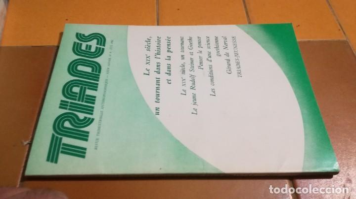 Libros de segunda mano: TRIADES - EN FRANCES 4 DE 1982 Z-003 - Foto 1