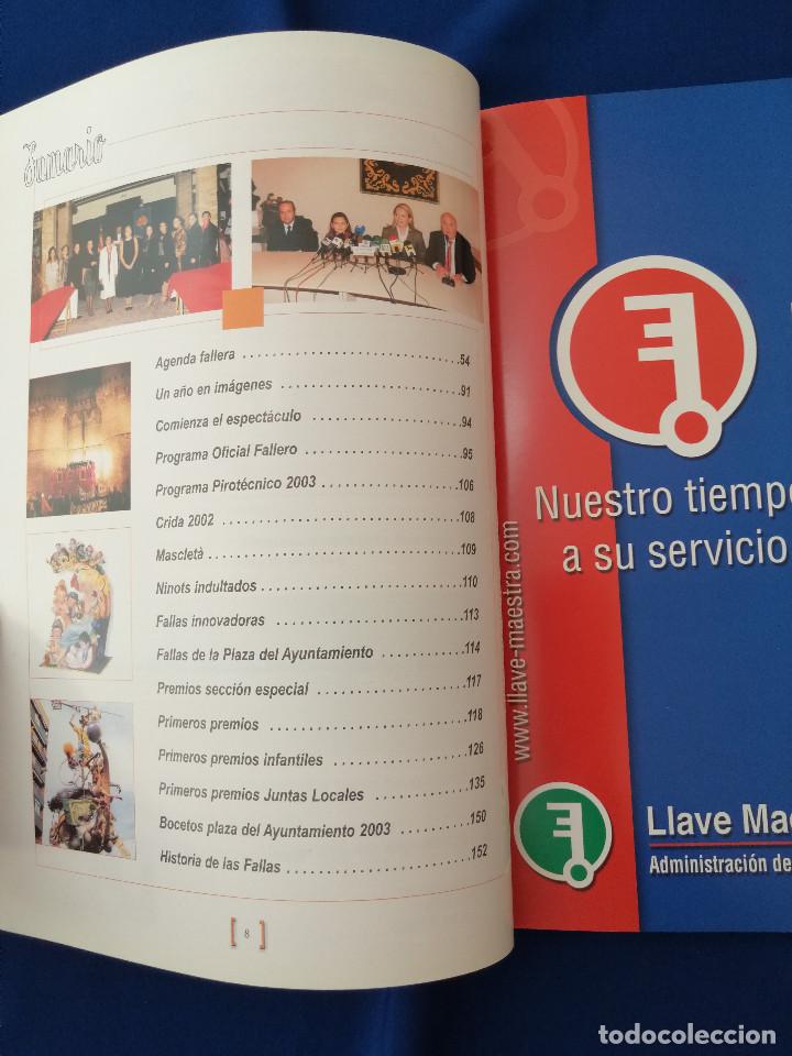 Libros de segunda mano: LIBRO FALLES 2003 VALENCIA-DIFICIL DE CONSEGUIR - Foto 5