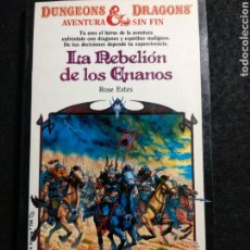 Libros de segunda mano: DUNGEONS & DRAGONS Nº 05 LA REBELIÓN DE LOS ENANOS. TIMUN MAS