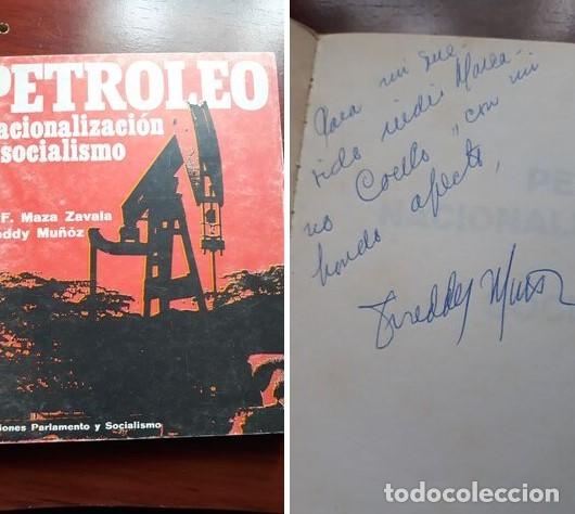 Libros de segunda mano: PETROLEO.1975.MAZA ZAVALA Y FREDDY MU&Ntilde;OZ