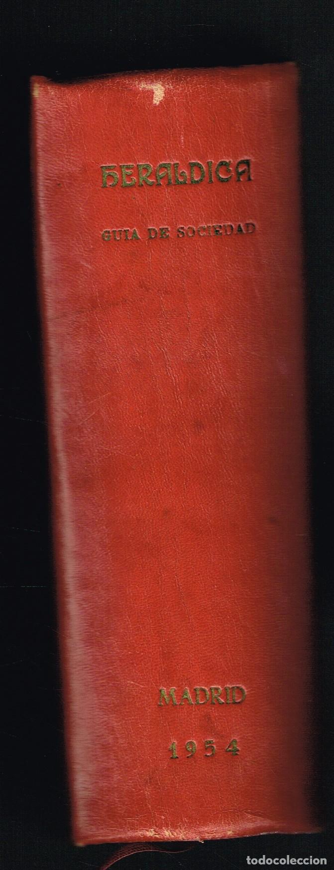 Libros de segunda mano: HER&Aacute;LDICA. GUIA DE SOCIEDAD - EDICI&Oacute;N 1954 - Foto 2