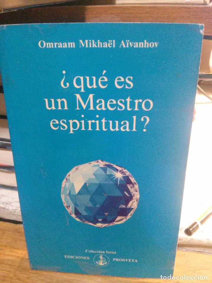 Libros de segunda mano: &iquest;qu&eacute; es un maestro espitual? - omraam mikha&euml;l a&iuml;vanhov - ediciones prosveta - Foto 1