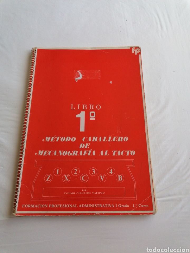 Libros de segunda mano: Libro mecanograf&iacute;a m&eacute;todo Caballero - Foto 1