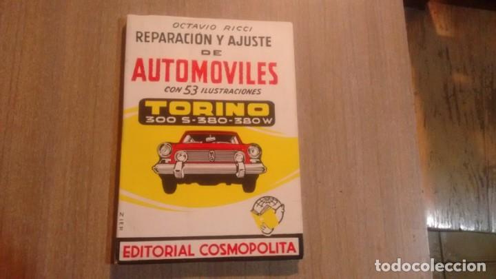 Libros de segunda mano: AUTOMOVILES - TORINO - OCTAVIO RICCI - - Foto 1