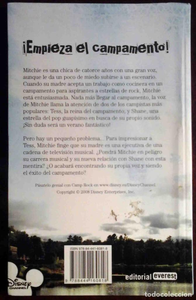 Libros de segunda mano: Camp Rock. La novelizaci&oacute;n. Everest 2008. - Foto 3