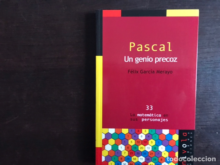 Libros de segunda mano: Pascal genio precoz. F&eacute;lix Garc&iacute;a. Como nueva - Foto 1