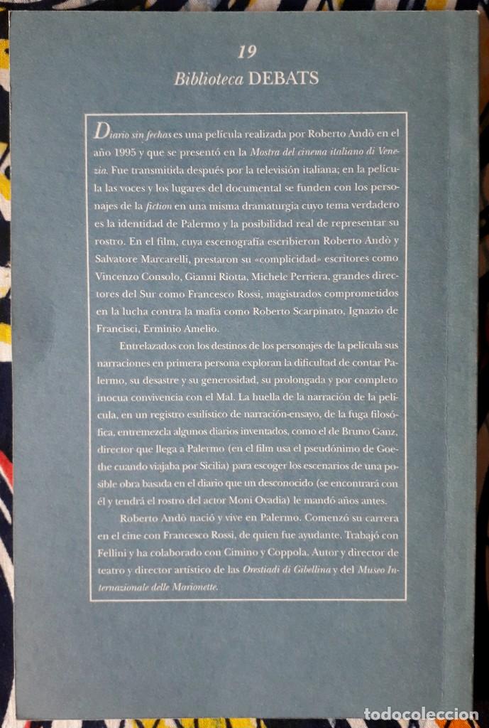 Libros de segunda mano: Roberto And&ograve; . Diario sin fechas - Foto 2